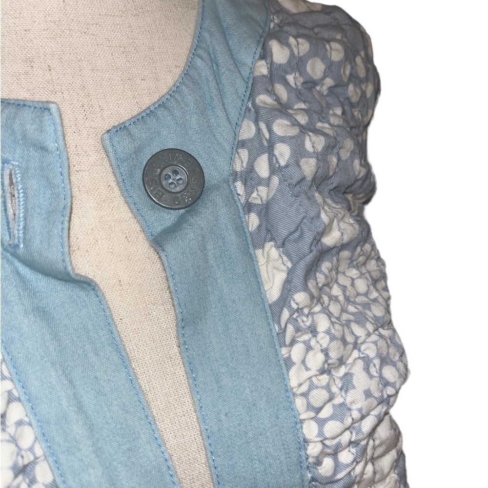 90’s Gene Ewing BIS Wrinkled Denim Jacket - Picture 4 of 6